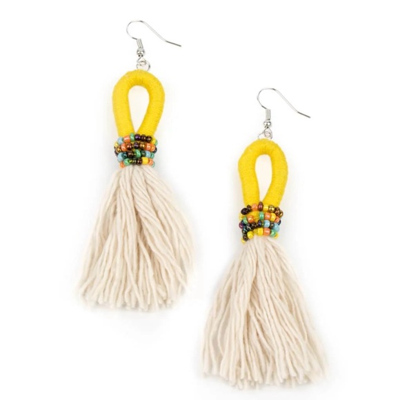 Tassel Earrings NWT - Picture 2 of 2